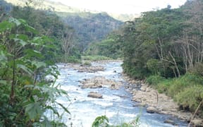 Nebilyer River, Western Highlands, Papua New Guinea.