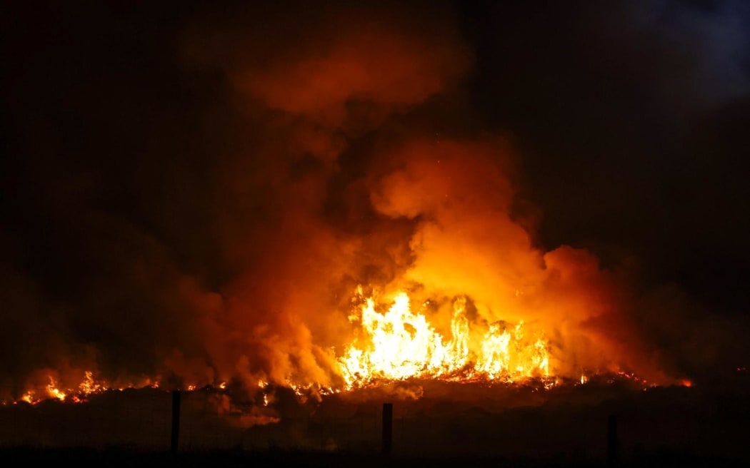 Fires in Kaikōura have destroyed five houses.