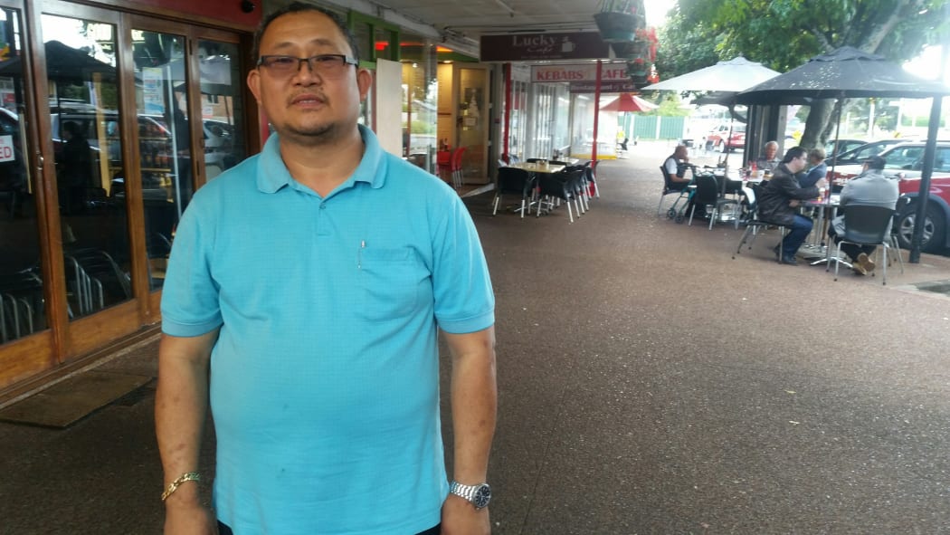 Lucky Cafe owner Chantha Pen.