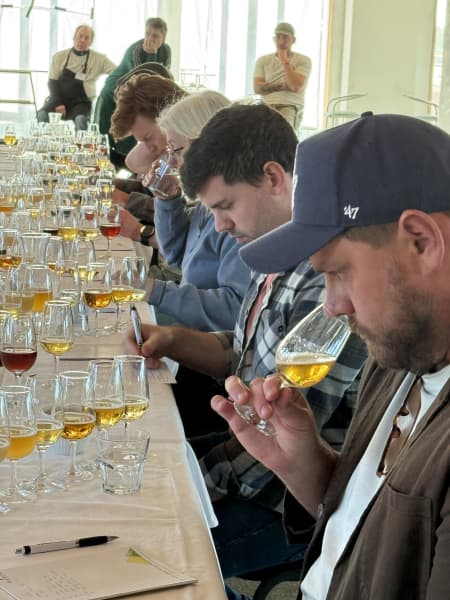 Judges at NZ Beer Awards 2025 in Christchurch.