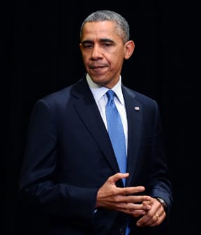 Barack Obama promised support for those at the army base.