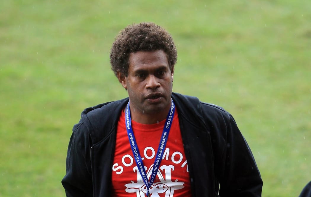 Solomon Warriors coach Moses Toata.
