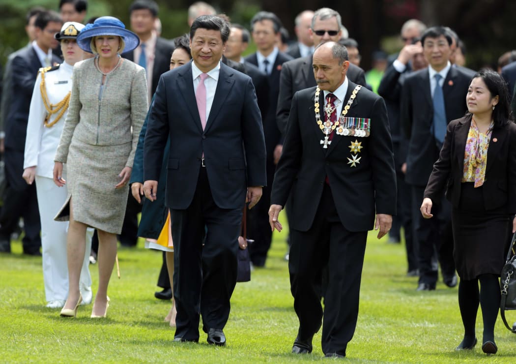 Xi Jinping visit to New Zealand.