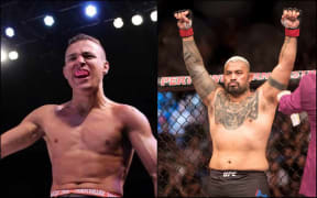 New Zealand UFC fighters Kai Kara France & Mark Hunt