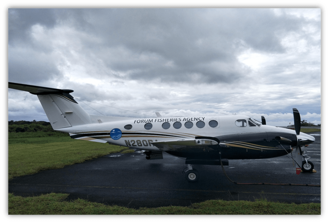Two King Air planes (one of which is pictured) will provide 1,400 hours of aerial fisheries surveillance to the 15 Forum Fisheries Agency island members. The planes are being funded by Australia as part of stepped up surveillance and monitoring in the region.