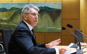 The Ombudsman, Peter Boshier, gives evidence to Parliament's Finance and Expenditure Committee.