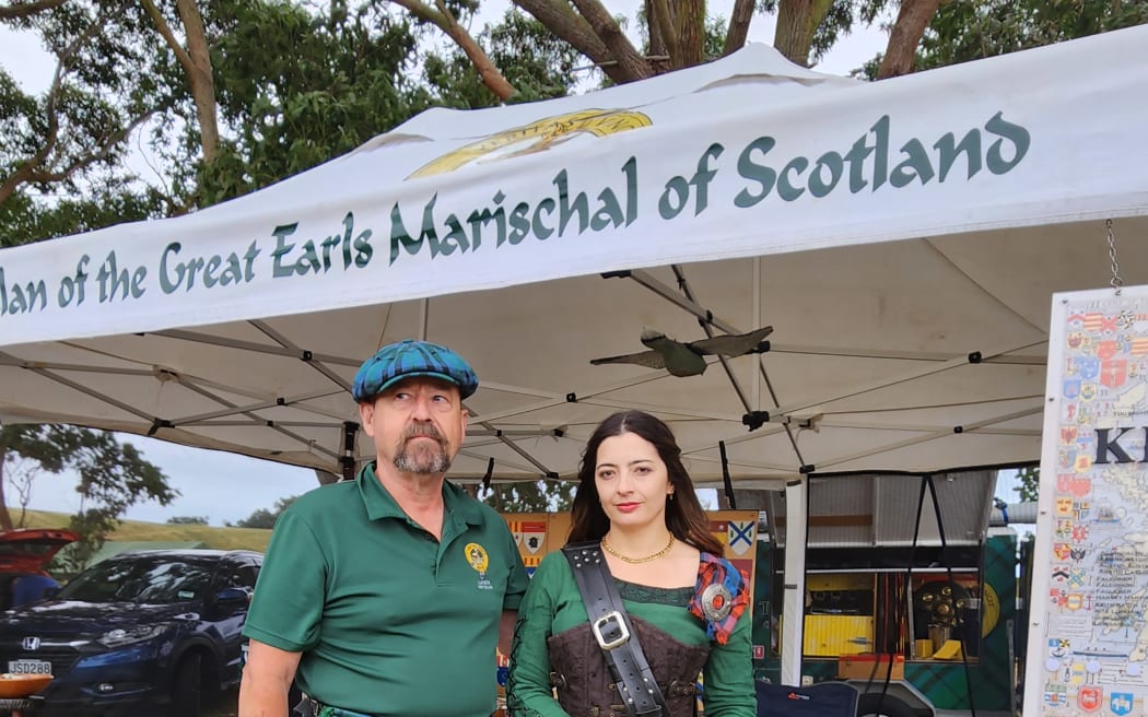 Ian Dickson is president and games convenor of the Clan Keith in New Zealand society
