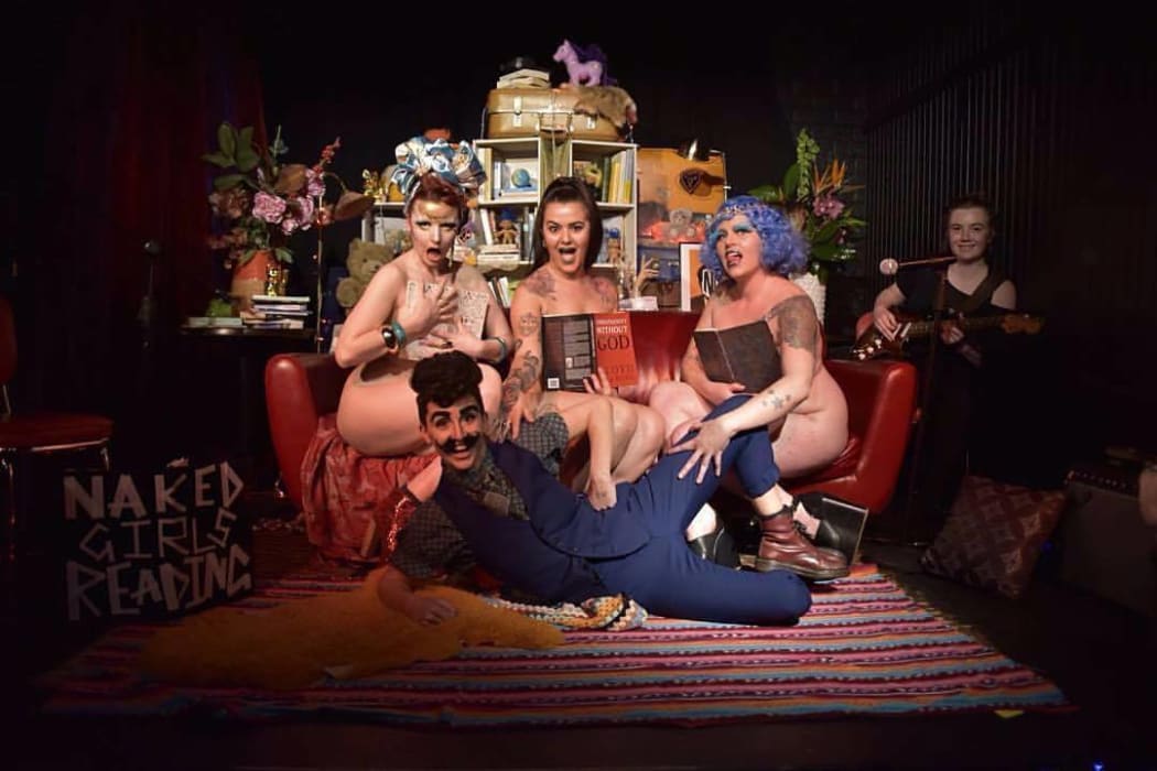 Naked Girls Reading with host Hugo Grrrl