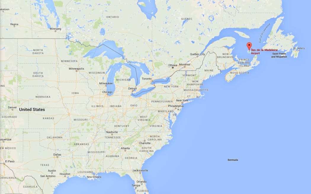 The plane crashed in the approach to Iles-de-la-Madeleine Airport.