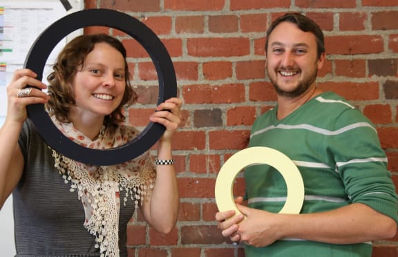Chelsea Robinson and Sam Rye from Lifehack try to use technology to improve young people's wellbeing.