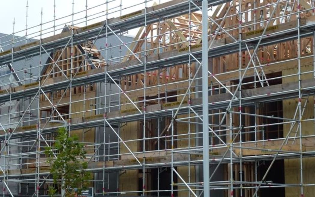 building partially completed in Hobsonville