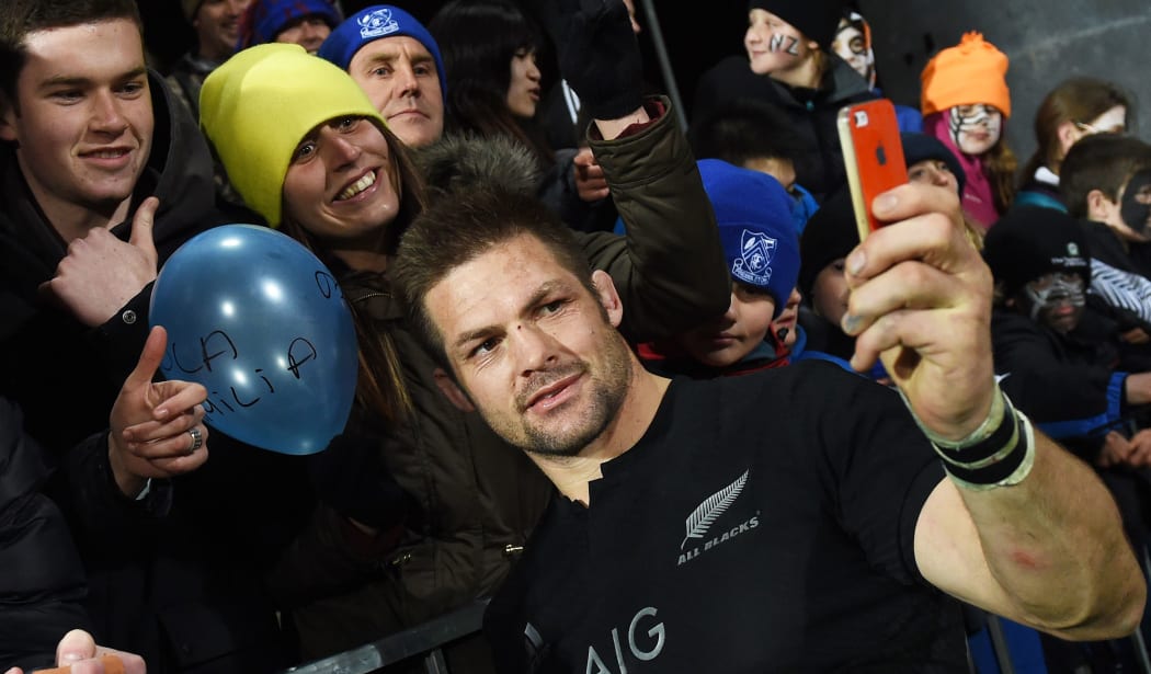 Fan favourite All Blacks captain Richie McCaw.