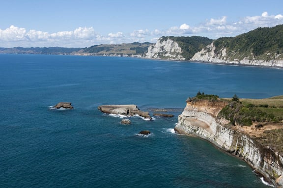 The Whitecliffs coastline offers spectacular scenery.