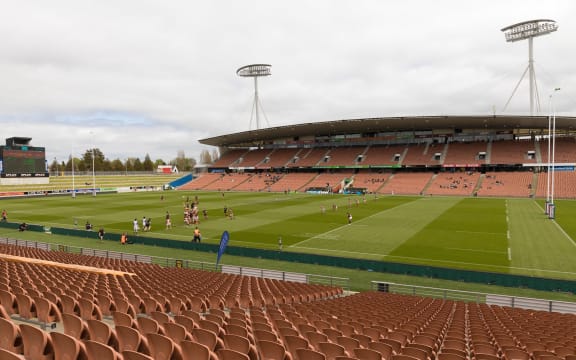 Waikato Stadium.