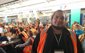 Housing First peer support worker Rob Smith