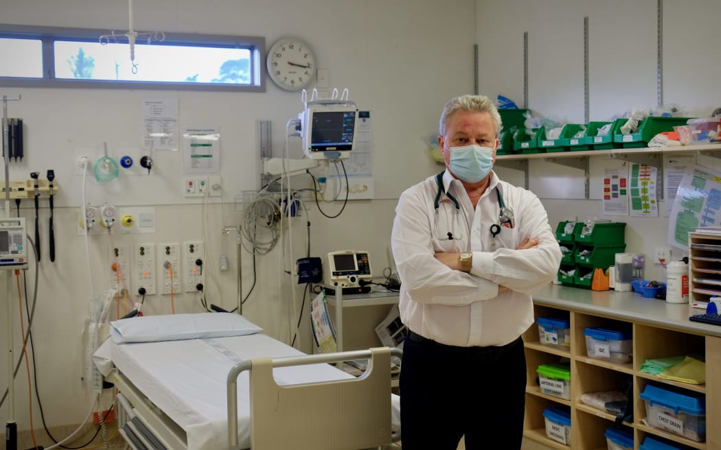 Norman Gray, clinical head of Wairarapa Hospital ED, says there are not enough resources to meet demand.