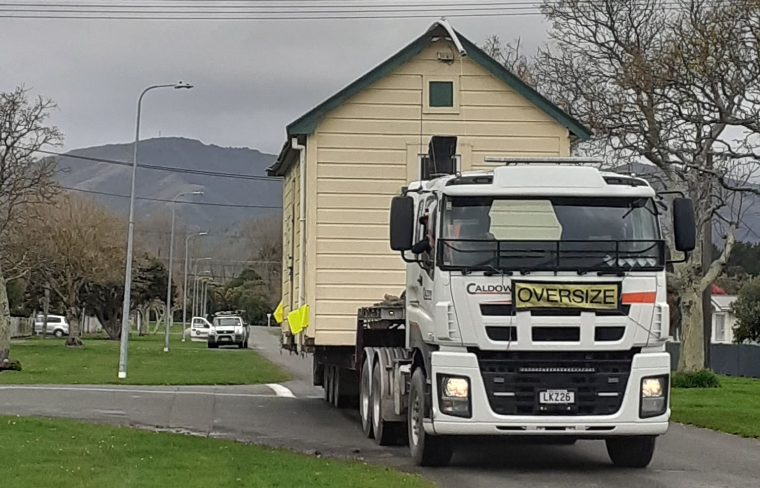 Shannon jailhouse being moved