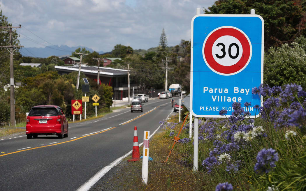 Pārua Bay village is the epicentre of strong community reaction to Whangārei heads' new slow speed zone.