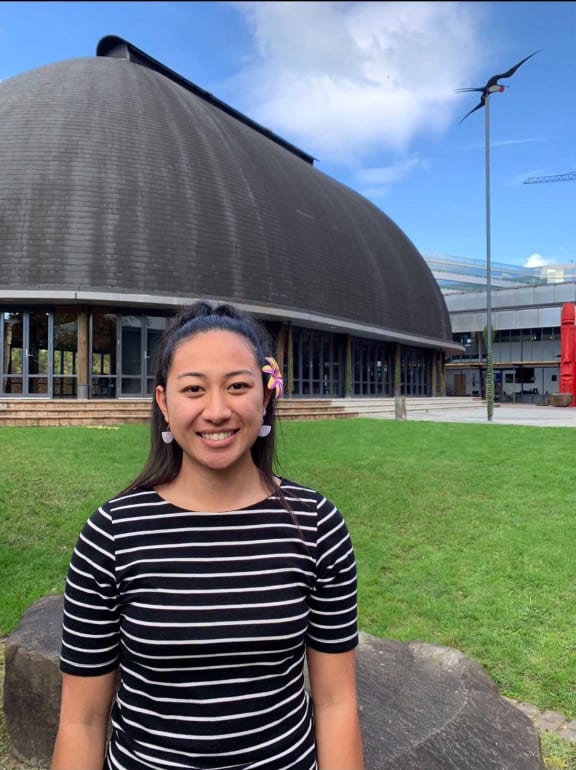 Auckland University Pacific Studies scholar, Hollyanna Ainea.