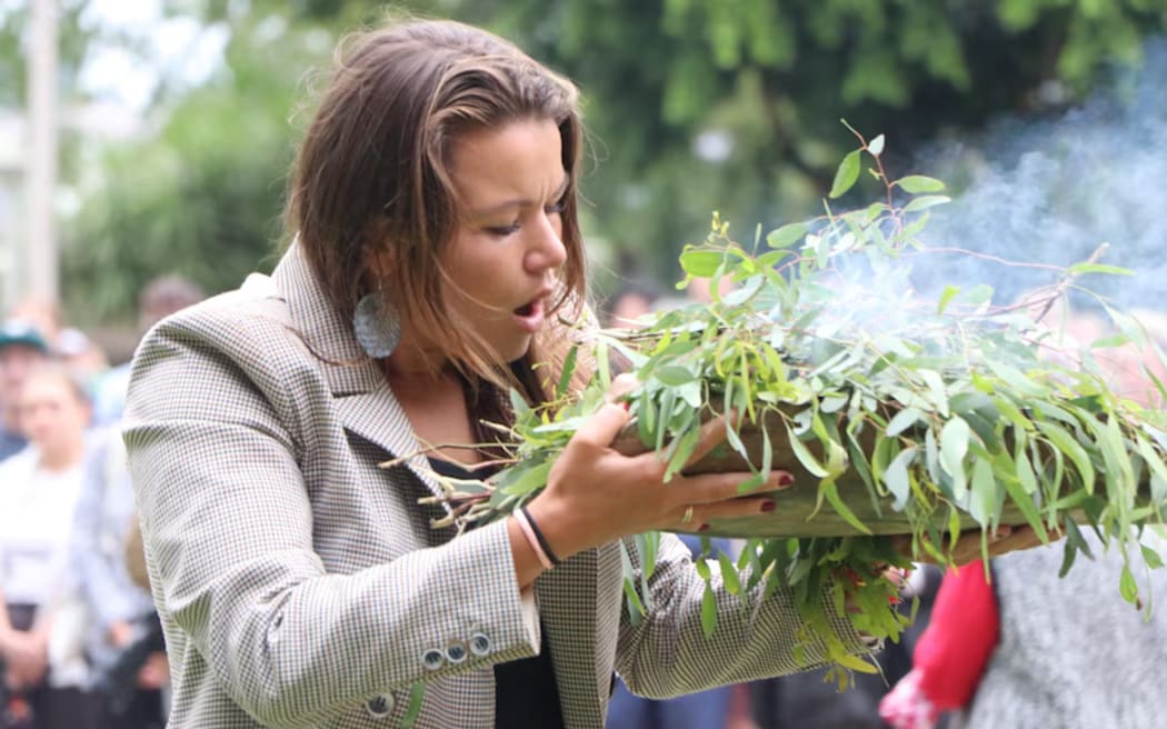 The vigil was organised by Vanessa Turnbull-Roberts.
