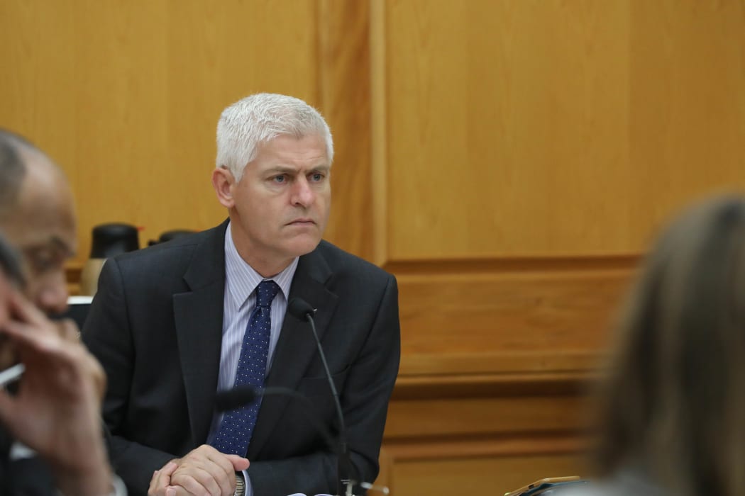 National MP Tim MacIndoe charing the Foreign Affairs Select Committee