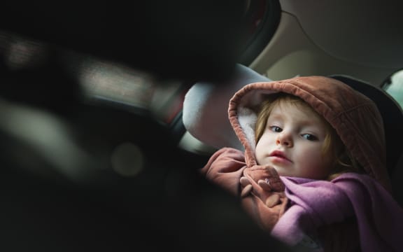 Plunket recommends that children under two be seated in a reverse-facing car seat.