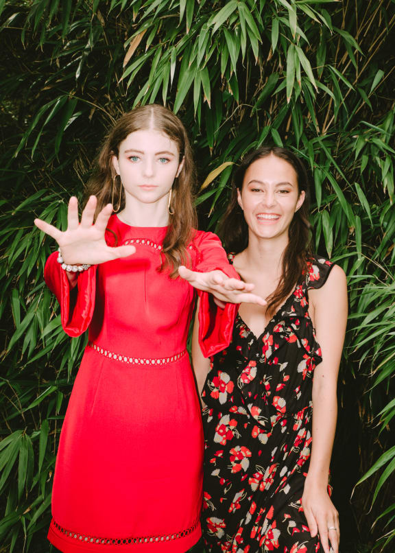 Thomasin Harcourt McKenzie and Erana James for Wellington Woman Mag.