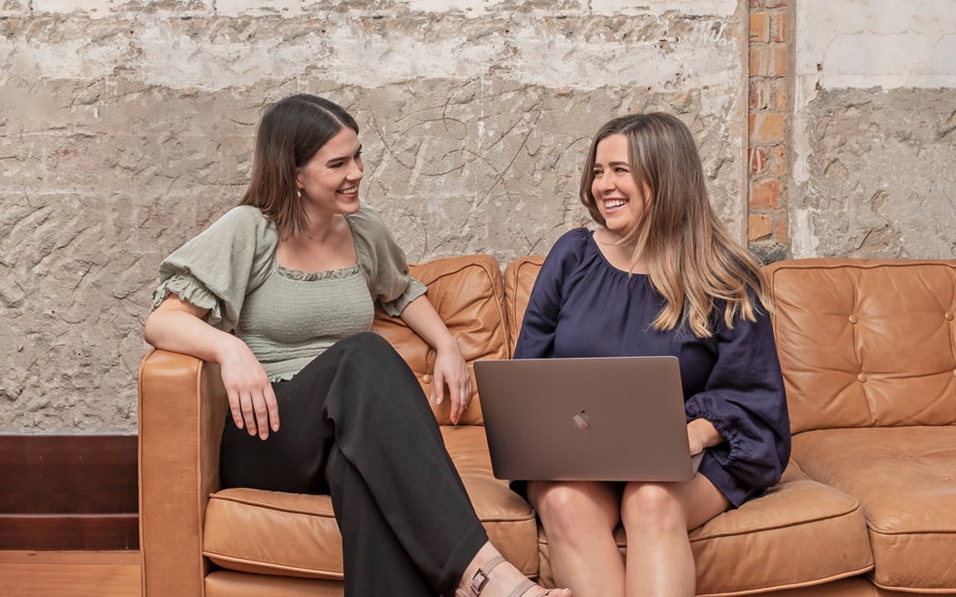 Owners of creative studio Kindred Milla Novak and Janelle Mais have launched a new penguin-backed export business selling pebbles - symbolic of the fact they live on a rocky outcrop, with all proceedings going to the colonies of Heard Island.