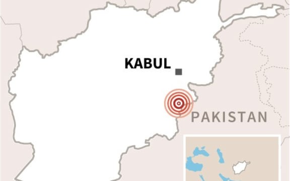 Afghanistan earthquake map - 22 June 2022.