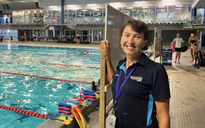 Swim coach Sue Pilkington, at the West Wave aquatic centre in Auckland.