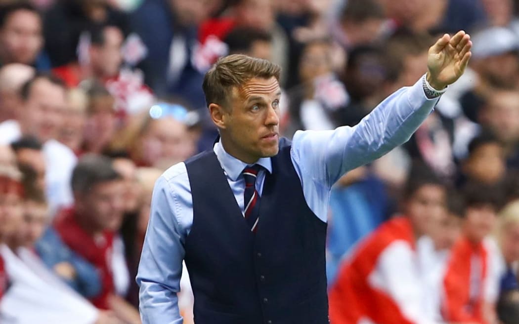 Phil Neville England women's football manager.