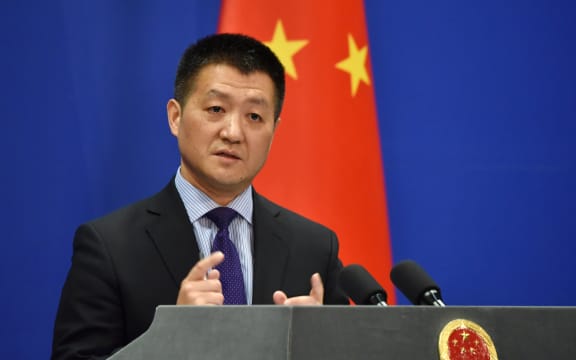China's Ministry of Foreign Affairs spokesman Lu Kang.