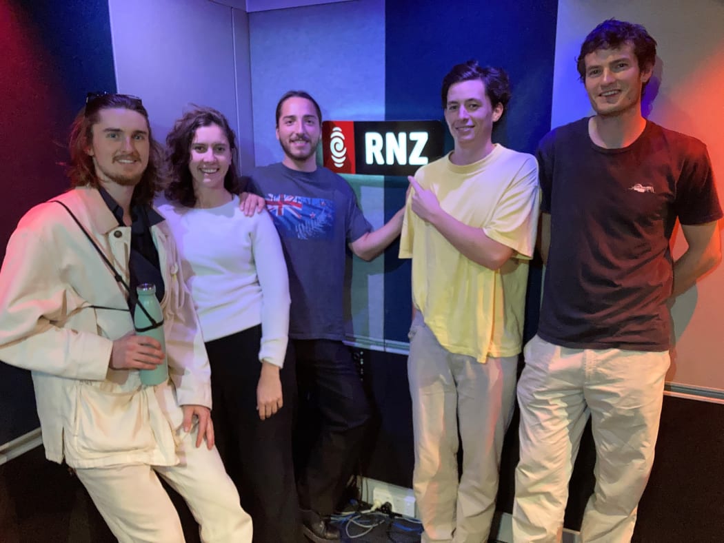 nicholas Franchise at RNZ studios Auckland