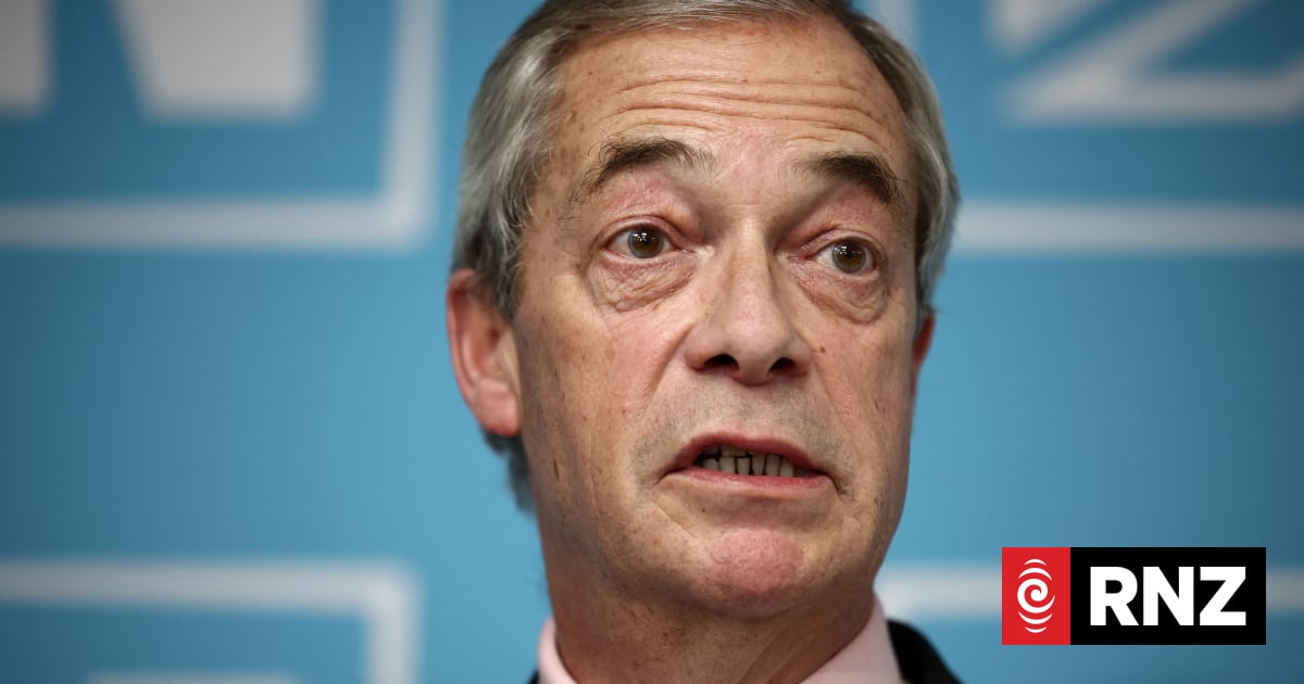 UK police widen criminal probe into Reform UK over new allegations   www.rnz.co.nz