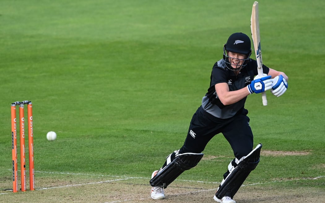 White Ferns batter Maddy Green