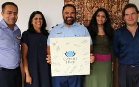 The Gandhi Nivas team.