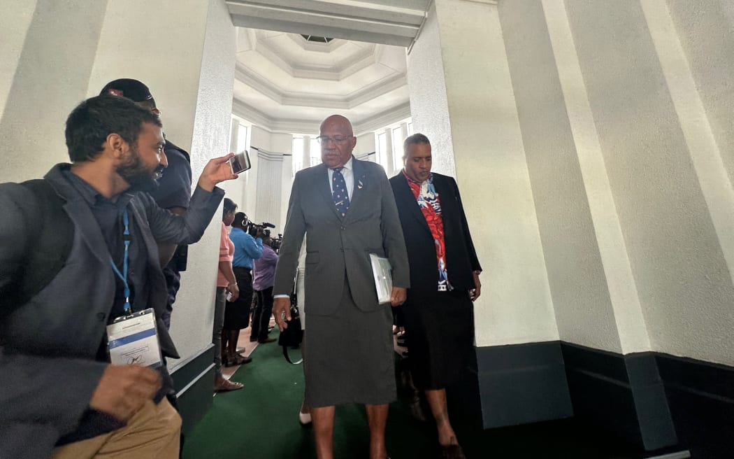 Fiji's new prime minister, Sitiveni Rabuka