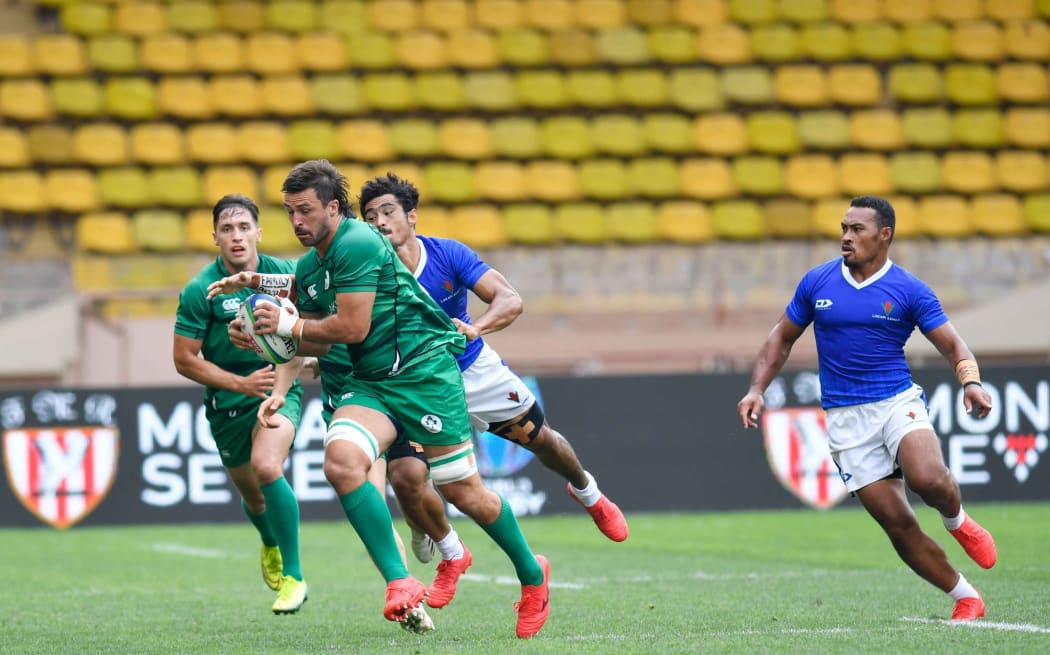 Samoa were beaten by eventual winners Ireland in their final pool game in Monaco.
