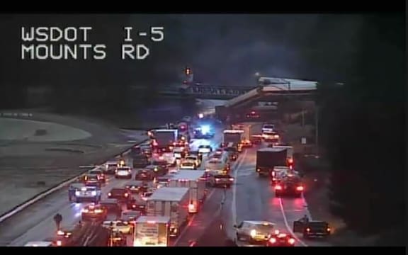 The crash occurred about 45 minutes into the train's journey between Portland and Seattle.