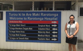 Natasha Martin (Te Arawa, Ngāti Ranginui), who will be the tumuaki or head of the 2016 Te Oranga, Māori Medical Students Aotearoa. She is pictured on her placement at Rarotonga Hospital in the Cook Islands.