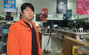 PB Tech store manager Donny Dong