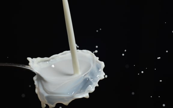 drip of milk