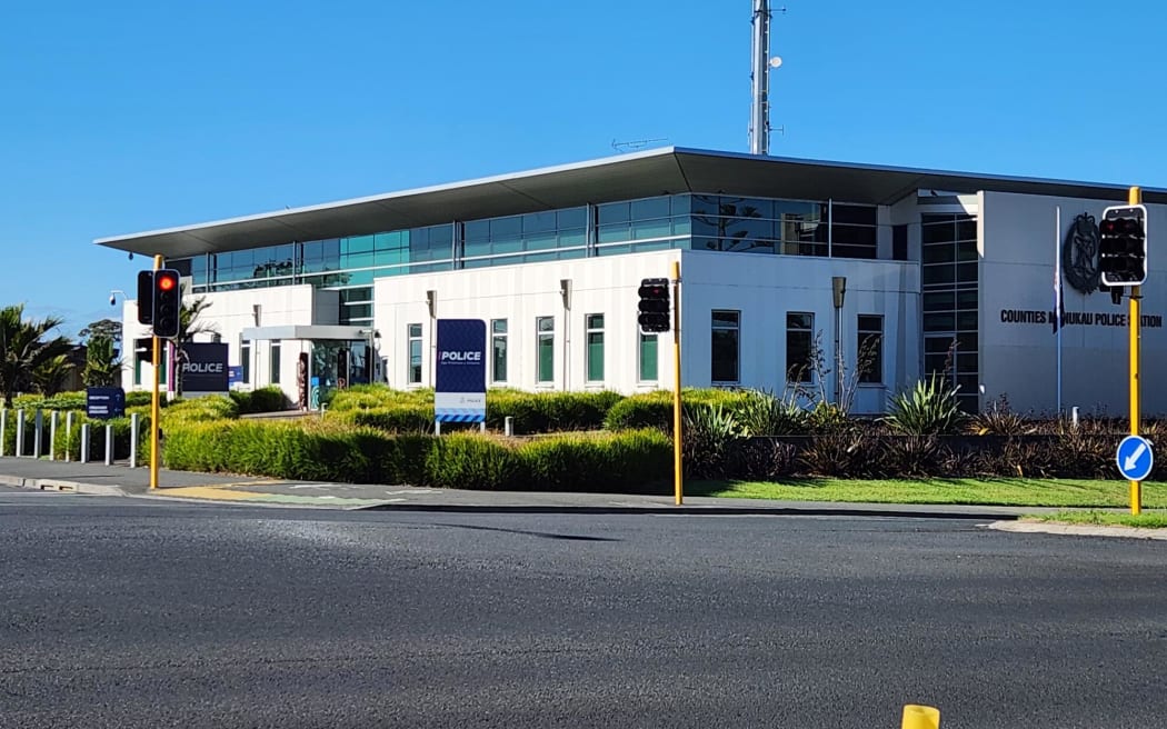 Manukau police station.