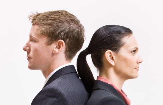 businessman and woman