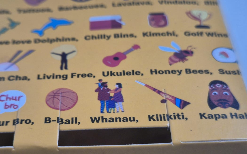 The word whānau will be corrected for future use
