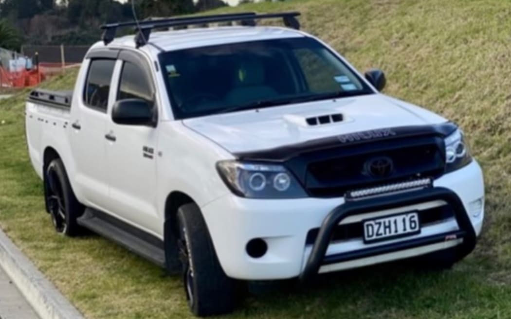 Joseph Ahuriri's vehicle