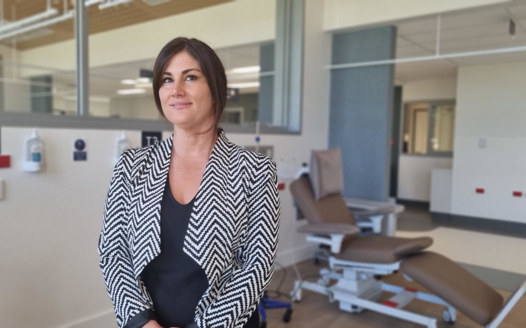 Base Hospital service manager oncology Claudia Matthews.