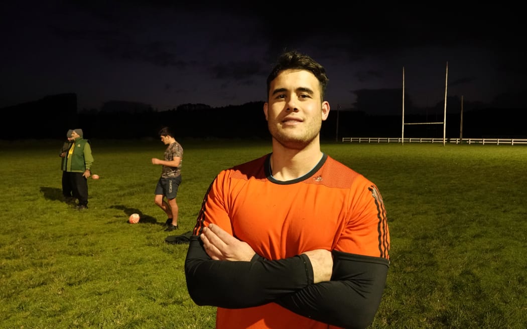 Northland Tarara prop Nathan Edwards, a carpenter from Ahipara.