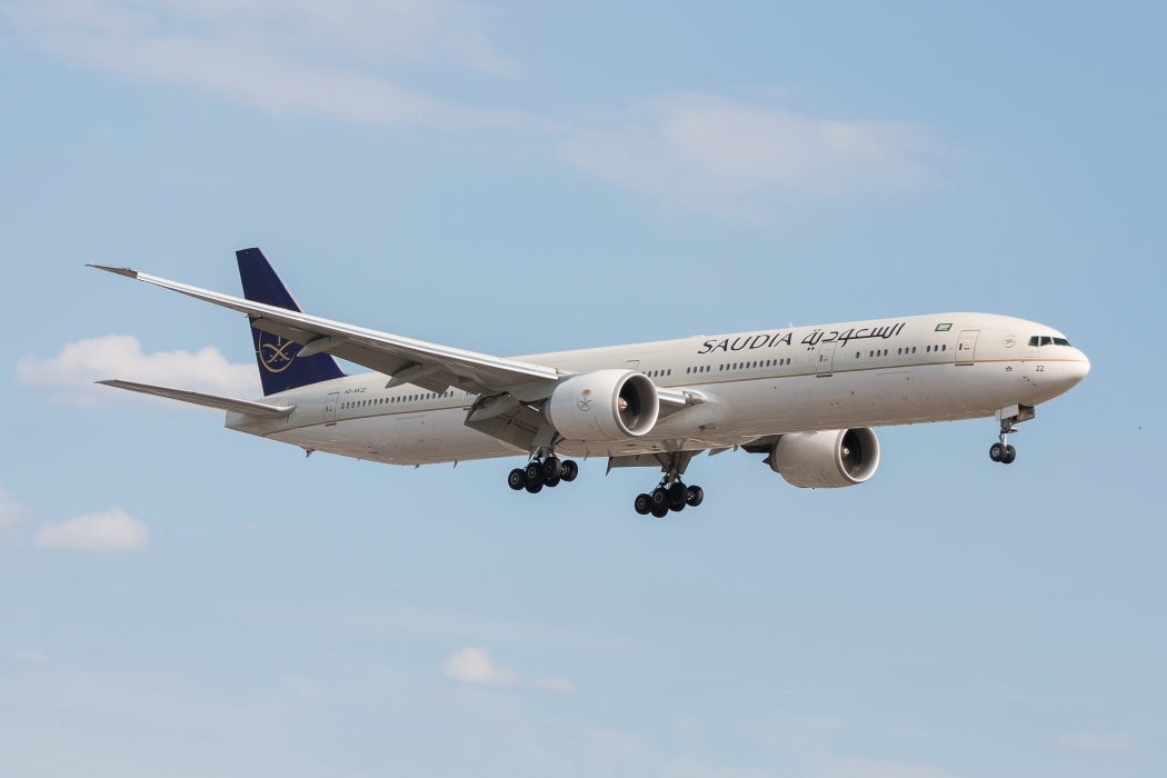 Saudia airline.
