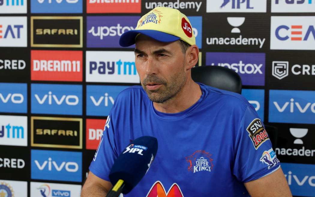 Stephen Fleming, coach of Chennai Superkings.